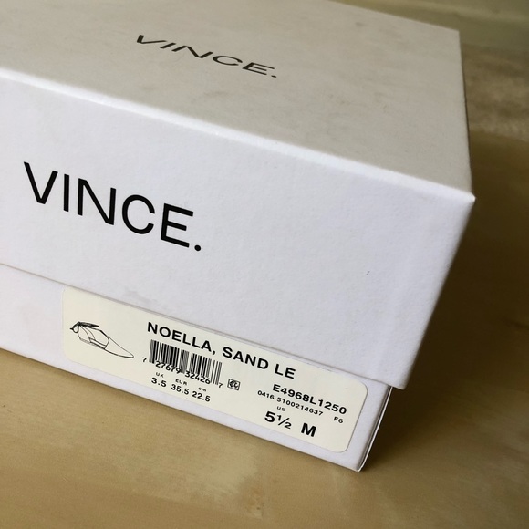 Vince 'Noella' Leather Lace-Up Flats - Picture 4 of 7